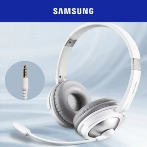 SAMSUNG SHS-510WT Auriculares Sobre la Oreja Estéreo con Cable Auriculares para Juegos con Micrófono Silencioso - Imagen 1 de 7