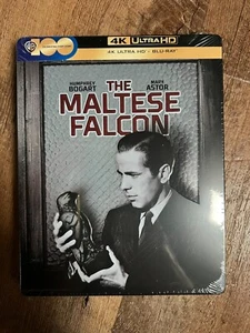 The Maltese Falcon w. Steelbook (4K UHD + Blu-ray, EU Import, Region Free) *NEW* - Picture 1 of 8
