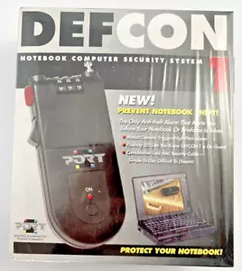 DEFCON 1 Notebook Computer Security System NEW SEALED - Picture 1 of 2