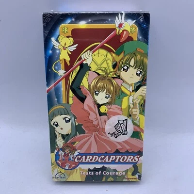 Cardcaptors Vol. 1: Tests of Courage (VHS, 2000) NEW Sealed NOS Anime - Image 1 of 3