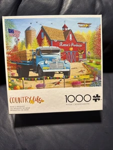 Country Life Rene's Produce 1000 Piezas Puzzle Completo Buffalo Juegos y Puzzles - Imagen 1 de 7