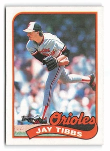 1989 Topps #271 Jay Tibbs Baltimore Orioles - Picture 1 of 2