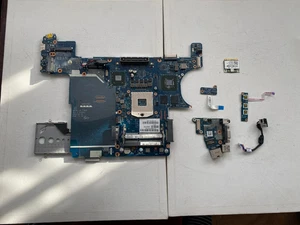 DELL LATITUDE E6430 INTEL MOTHERBOARD DDR3 NVIDIA 5200M P/N LA-7782P + EXTRAS - Photo 1/12