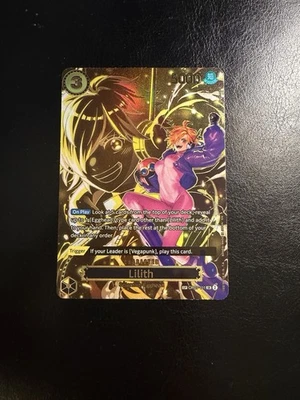 One Piece TCG OP07-111 SR Alt Art Lilith English - Image 1 of 2