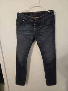 Jacob Cohen Jeans maßgeschneidert Luxus Kleidung Herren Größe 32x32 Italien Code 622 - Bild 1 von 14