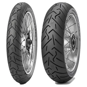 TYRE PAIR PIRELLI 110/80-19 59V + 150/70-17 69V SCORPION TRAIL 2 - Foto 1 di 6