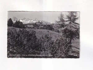 F2618) BRÜNNERHÜTTE am STODERZINKEN vs. Dachstein - B/W PHOTO AK - Picture 1 of 2