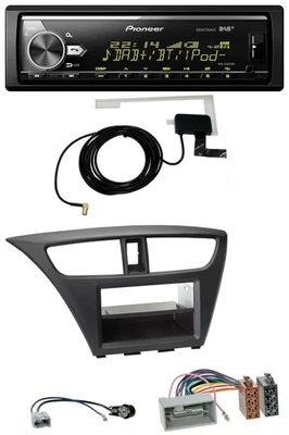 Pioneer Bluetooth DAB USB MP3 Autoradio für Honda Civic (ab 2012) - Bild 1 von 4