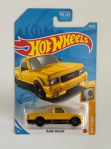 Hot Wheels 91 GMC Syclone 2021 Kroger Exclusive Yellow - Picture 1 of 3