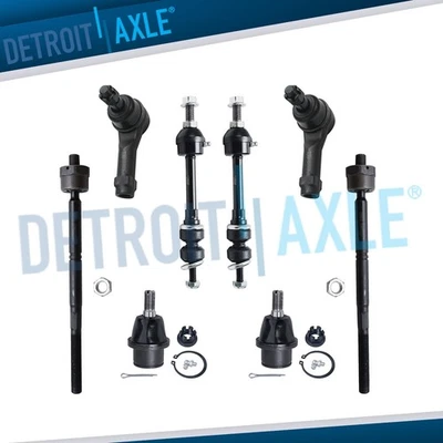 Barras estabilizadoras inferiores rótulas delanteras 4x4 para Ford F-150 Lincoln Mark LT Foto 1 de 4