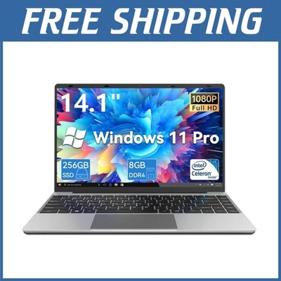 Intel Celeron N4020C 14" Laptop 2.8GHz Windows 11 Pro - Image 1 of 4