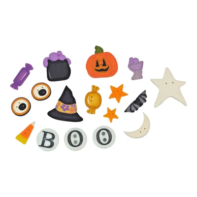 Just Another Button Company Boo Halloween Purple Box | Riley Blake Inspired JABC - Image 1 of 4