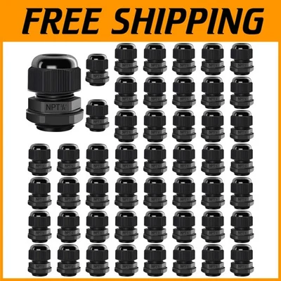 Adjustable Cable Connectors - Black Nylon Joints - Image 1 of 4