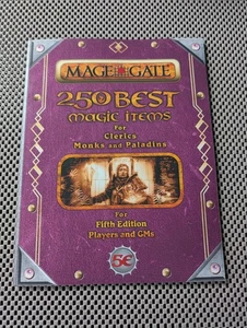 MageGate 250 Best Magic Items for Clerics Monks Paladins Fifth Edition 5e - Foto 1 di 6