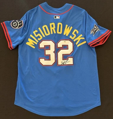 Jacob Misiorowski Signed Authentic 2025 All Star Jersey Auto Brewers PSA COA - Image 1 of 4
