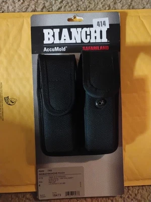 Safariland Double Pouch ,10mm/.40 Staggered Horizontal/Vertical Carry (V) - Image 1 of 4