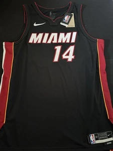 Camiseta deportiva de baloncesto Nike Miami Heat #14 Tyler Herro auténtica edición Icono 52 XL - Imagen 1 de 4