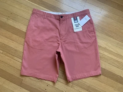 NWT MEN’S DOCKERS PERFECT SHORT 100% COTTON SALMON CLASSIC FIT SHORTS SIZE 38 - Image 1 of 4