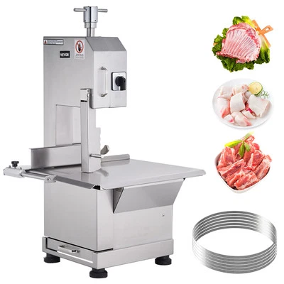 VEVOR 2200W Commercial Electric Meat Bandsaw Stainless Steel Bone Sawing Machine - Image 1 of 4