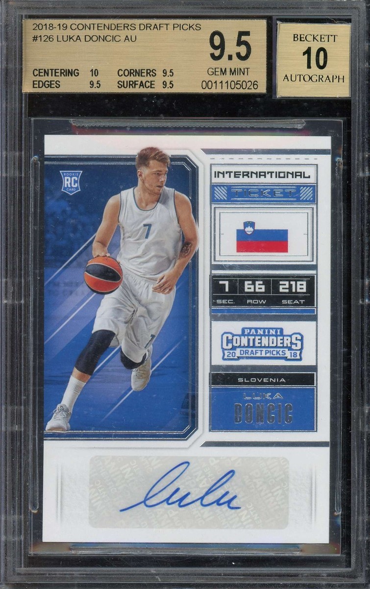 Luka Dončić Basketball Sports Trading Cards & Accessories