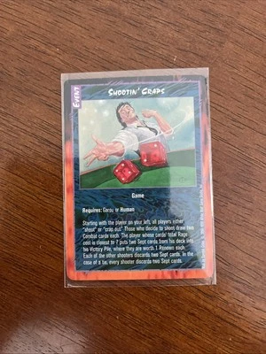 Shootin’ Craps  : RAGE Las Vegas CCG card werewolf TCG - Image 1 of 2