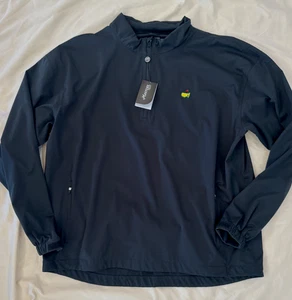 Herren Masters Tech MT6215 Pullover Windshirt Windbreaker Golf Performance XXL Neu mit Etikett - Bild 1 von 6