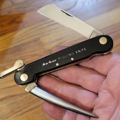 Navaja de Bolsillo Plegable Kabar 1121 Hecha en EE. UU. con Punta Marlin Foto 1 de 4