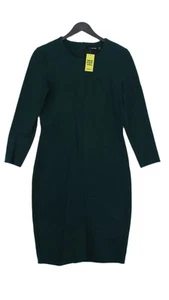 Hallhuber Women's Midi Dress UK 8 Green Viscose with Elastane, Polyamide Bodycon - Picture 1 of 6