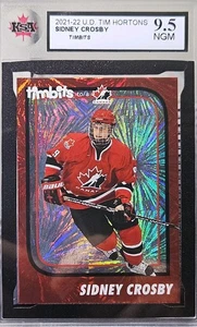 21-22 Tim Hortons Sidney Crosby Timbits SSP 🚨🚨🚨 KSA 9.5 Near Gem Mint - Bild 1 von 2