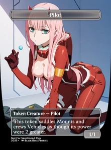 Pilot Token - MTG Anime Custom - Playtest - Picture 1 of 1