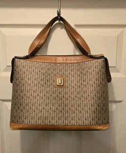 Judith Leiber Canvas/Leder Signature Monogram Umhängetasche/Tasche - Bild 1 von 16