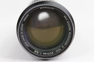 Minolta MD Zoom Rokkor-X 100-200mm 1:5.6 Camera Lens Made in Japan - Picture 1 of 11