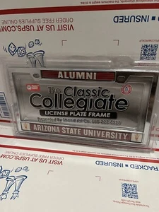 ASU Arizona State Alumni License Plate Frame Collegiate Licensed Product - Picture 1 of 2