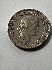 1952 10 Rappen Switzerland - Picture 1 of 2