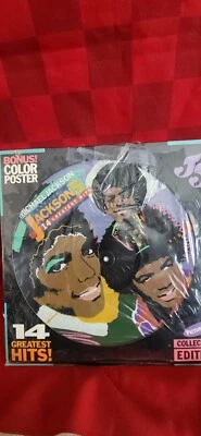 MICHAEL JACKSON & THE JACKSON 5 14 GREATEST HITS 12” VINYL PICTURE DISC & POSTER - Image 1 of 4
