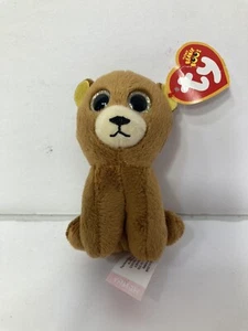 2021 Mcdonalds Ty Teenie Beanie Boos Henry The Kodiak Bear 3" Tall Plush W/Tags - Picture 1 of 6