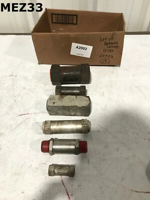 Vickers/Misc 1" / 3/4" / 1/4" Various Pressure Hydraulic Check Valves -Lot of 6  - Image 1 of 4