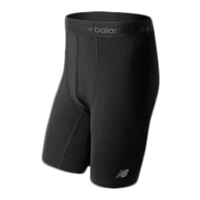 New Balance Men's Base Layer Compression Lacrosse Shorts 2XL XXL Black Dry w/Tag - Image 1 of 4