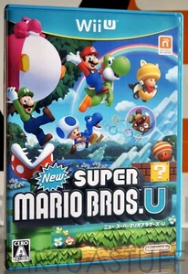 NEW SUPER MARIO BROS. U, NINTENDO WII U, JAPAN MARKET, COMPLETO, EXCELLENT COND. - Picture 1 of 7
