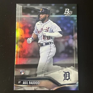2021 Bowman Platinum Akil Baddoo #90 Detroit Tigers Rookie RC - Picture 1 of 2