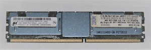 4 GB MICRON MEMORY 4Rx8 PC2 5300F 555 METAL COVER CHIP SCHOOL SURPLUS - Picture 1 of 1