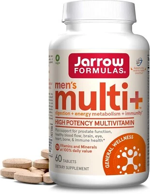 Multivitamínico para Hombre Multi+, 60 Comprimidos, Suministro para 30 Días Foto 1 de 4