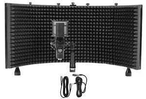 Rockville RCM PRO Studio/Recording Podcast Condenser Microphone + Foam Shield - Picture 1 of 11