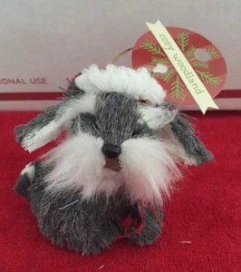 Christmas tree ornament Cozy Woodland Dog - Picture 1 of 6