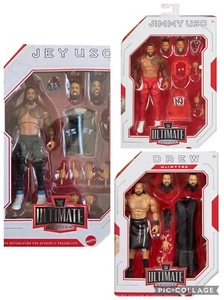 FIGURA LUCHA LIBRE WWE JEY JIMMY USO DREW MCINTYRE ULTIMATE EDITION SERIE 26 - Imagen 1 de 20