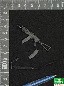 1:12 Scale DID XT80018 Palm Hero MI6 Agent Jack - AKS-74U Assault Rifle  - Picture 1 of 3