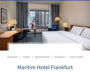 1 Übernachtung mit Frühstück Maritim Hotel Frankfurt/Messe für 2 Personen im DZ - Bild 1 von 1