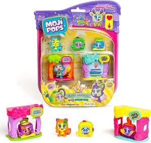 MOJIPOPS PARTY - CLUB ROOM - 4 PK - PICKED AT RANDOM - NEW &SEALED - Picture 1 of 2