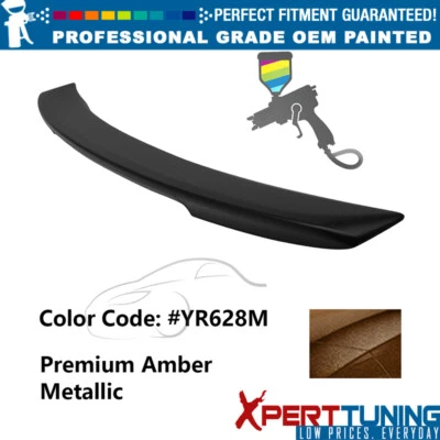Fits 06-07 Honda Accord OE Style Rear Trunk Spoiler ABS Premium Amber Metallic Foto 1 de 3