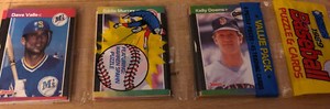 1989 Donruss Pack Dave Valle Mariners Eddie Murray Orioles Kelly Downs Giants